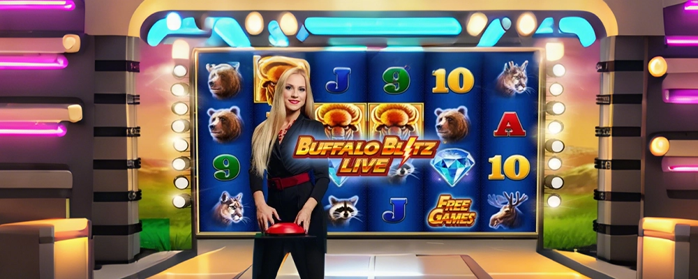 v bet Caça-níqueis Buffalo Blitz ao Vivo